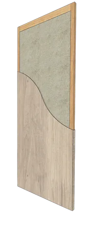 Render del modelo Puerta para playa